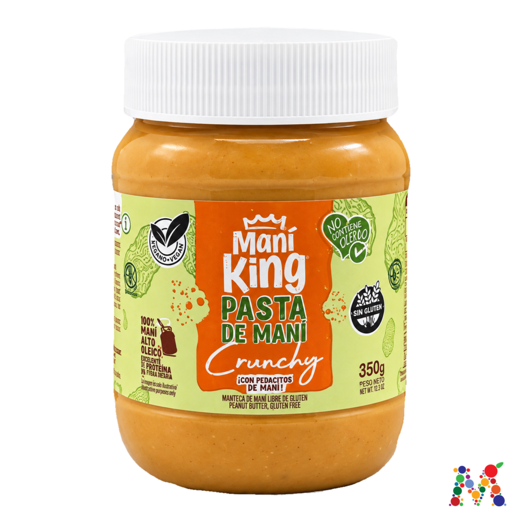 pasta de mani mani king crunchy 350g