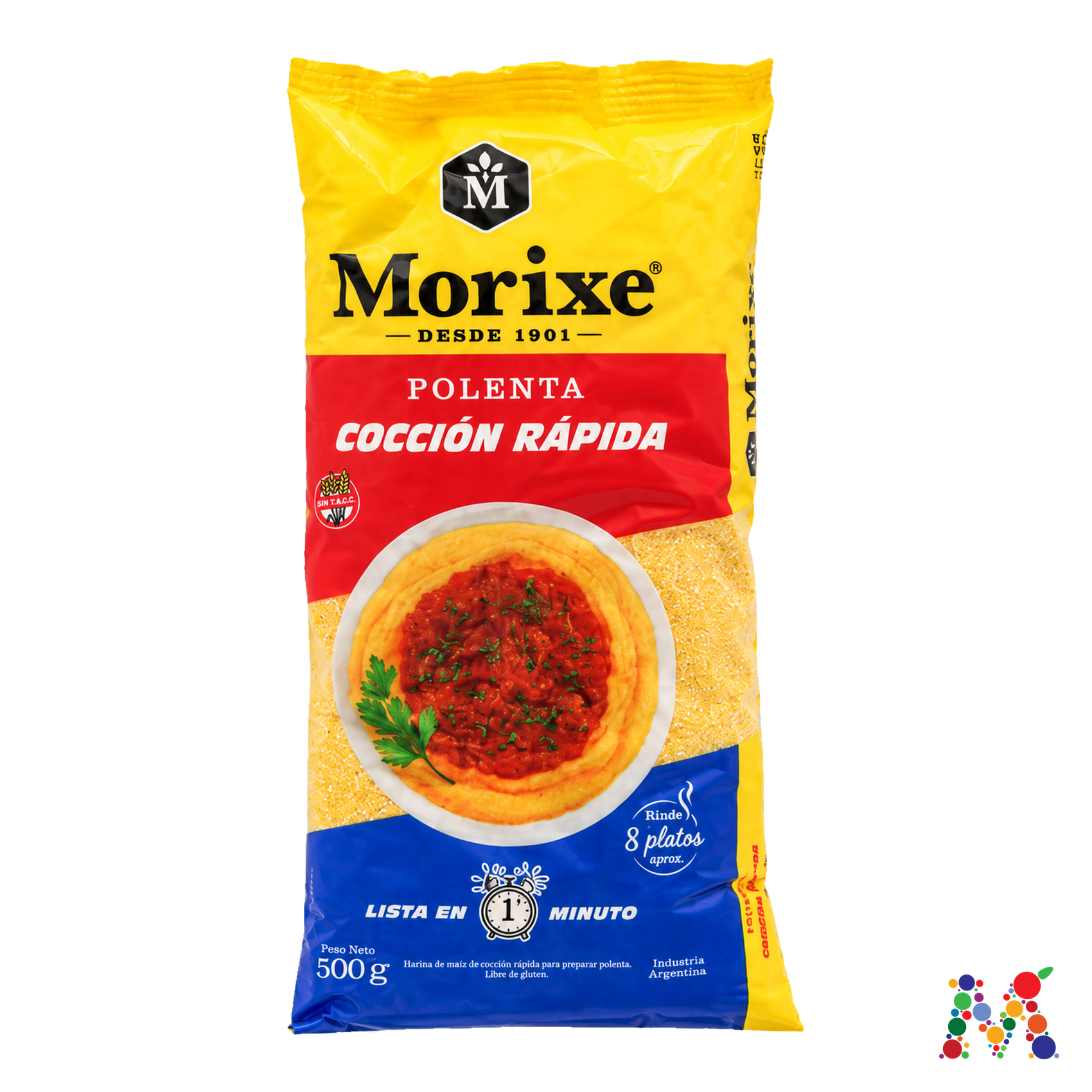 polenta morixe coccion rapida 500g: imagen 1