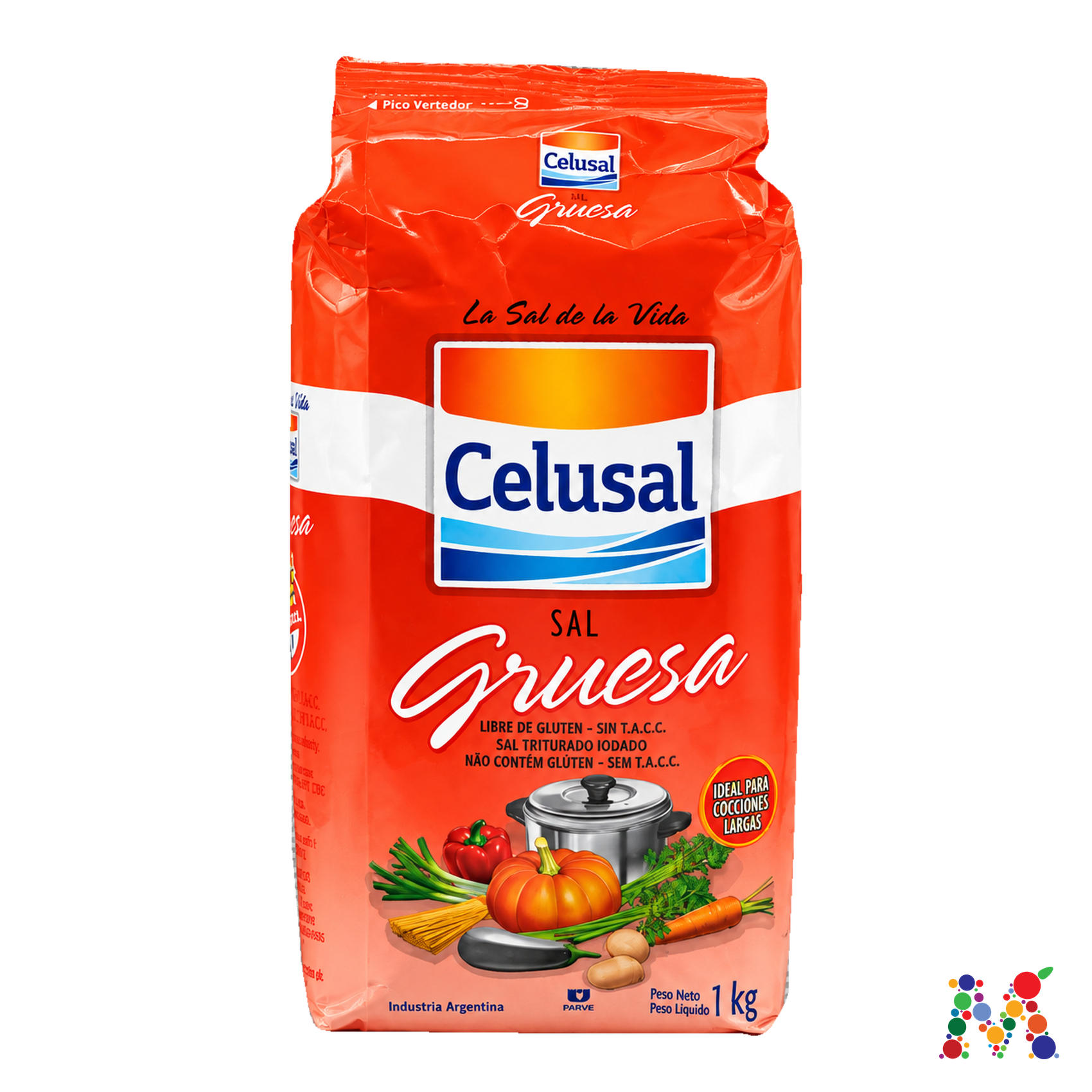 sal celusal gruesa 1kg: imagen 1