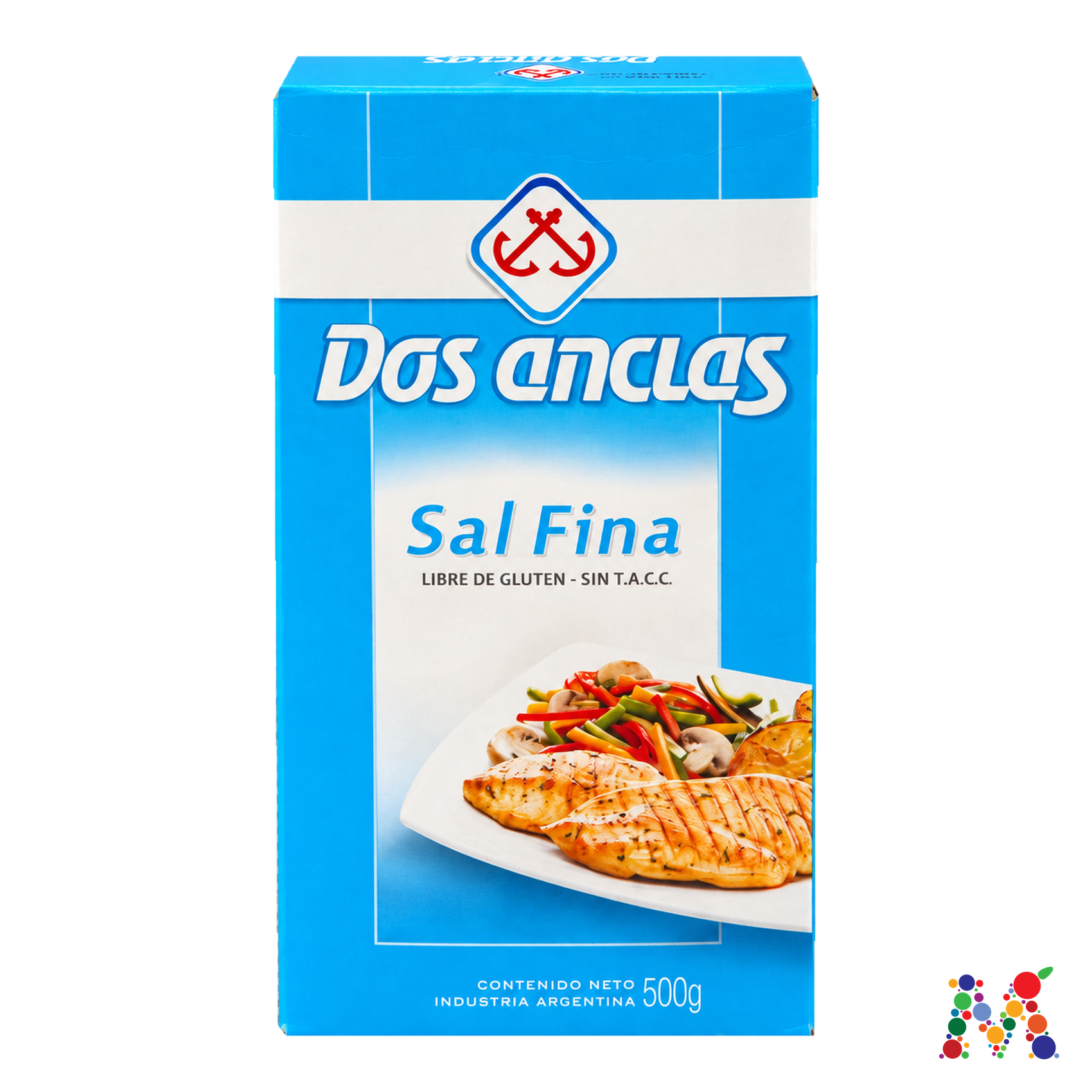 sal dos anclas fina caja 500g: imagen 1