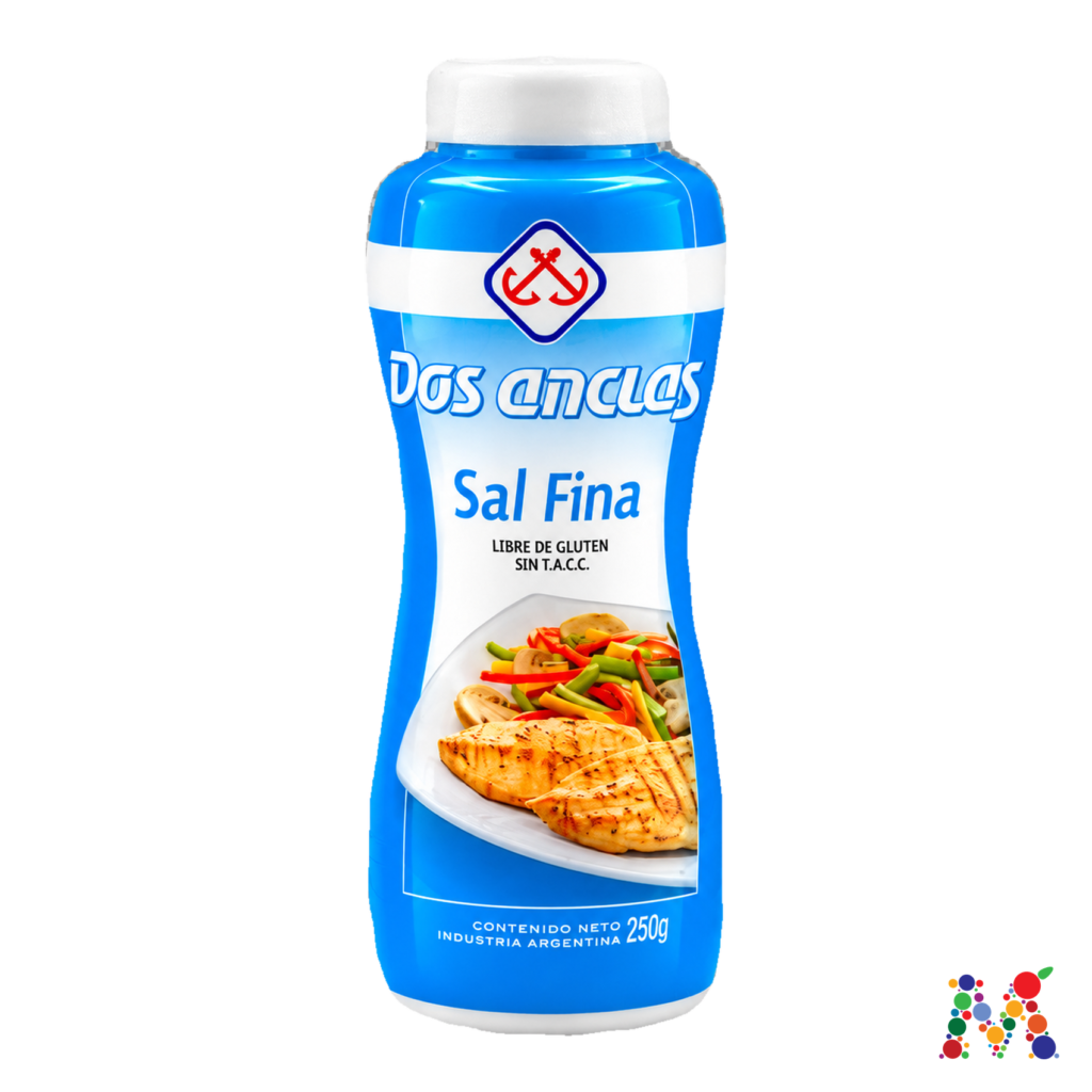 sal dos anclas fina salero 250g
