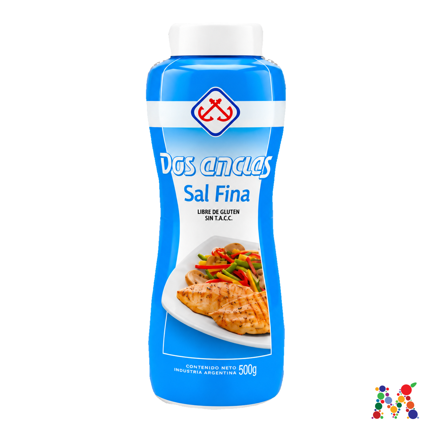 sal dos anclas fina salero 500g: imagen 1