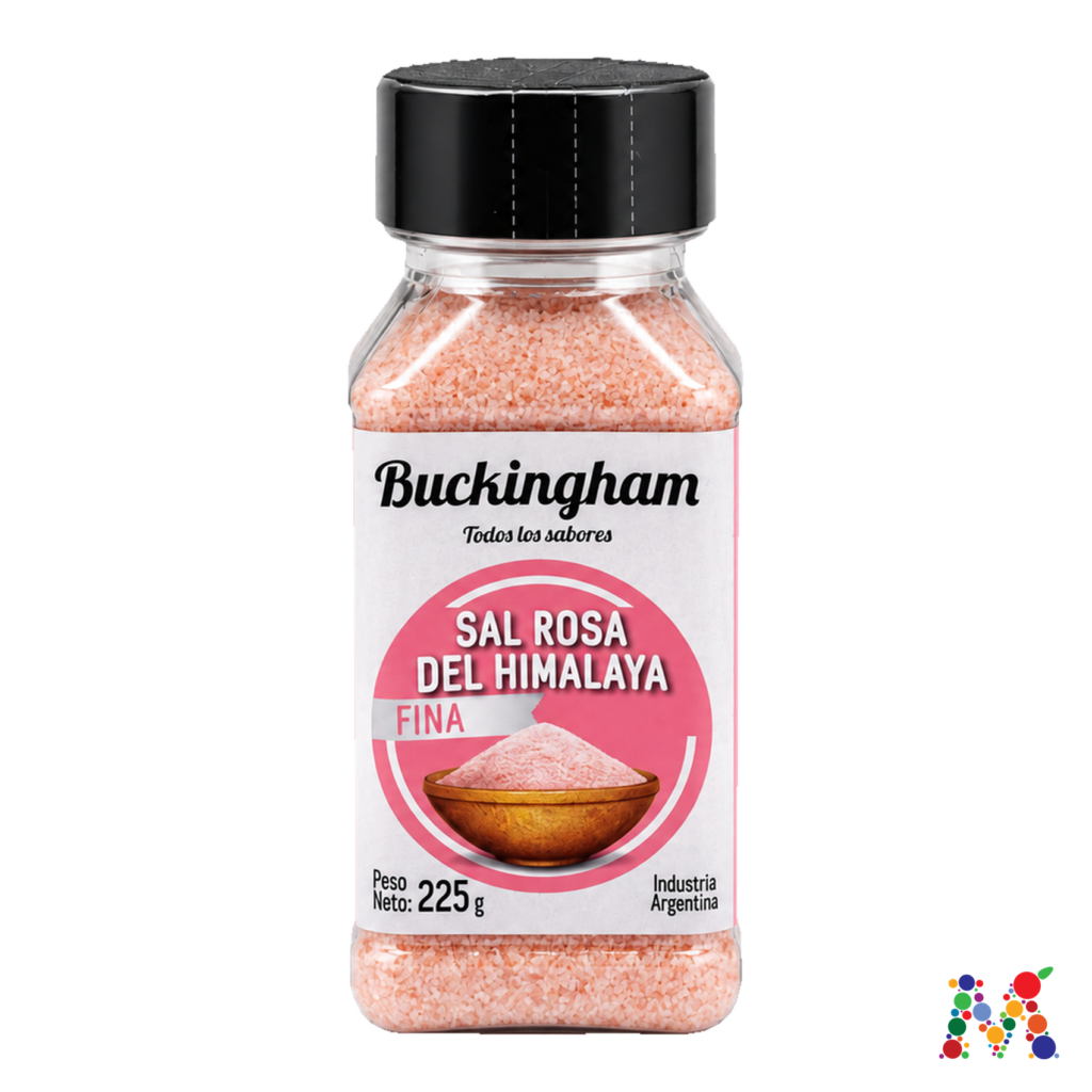 sal rosa del himalaya fina buckingham 225g