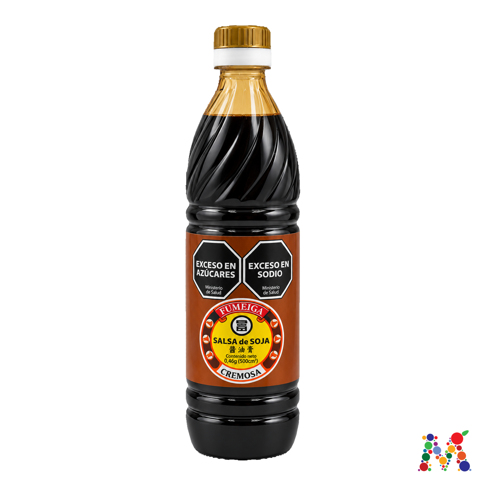 salsa de soja fumeiga cremosa 500ml: imagen 1