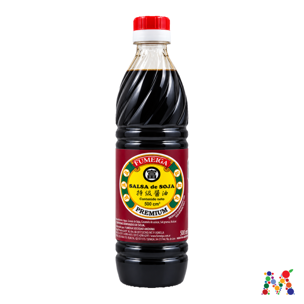 salsa de soja fumeiga premium 500ml