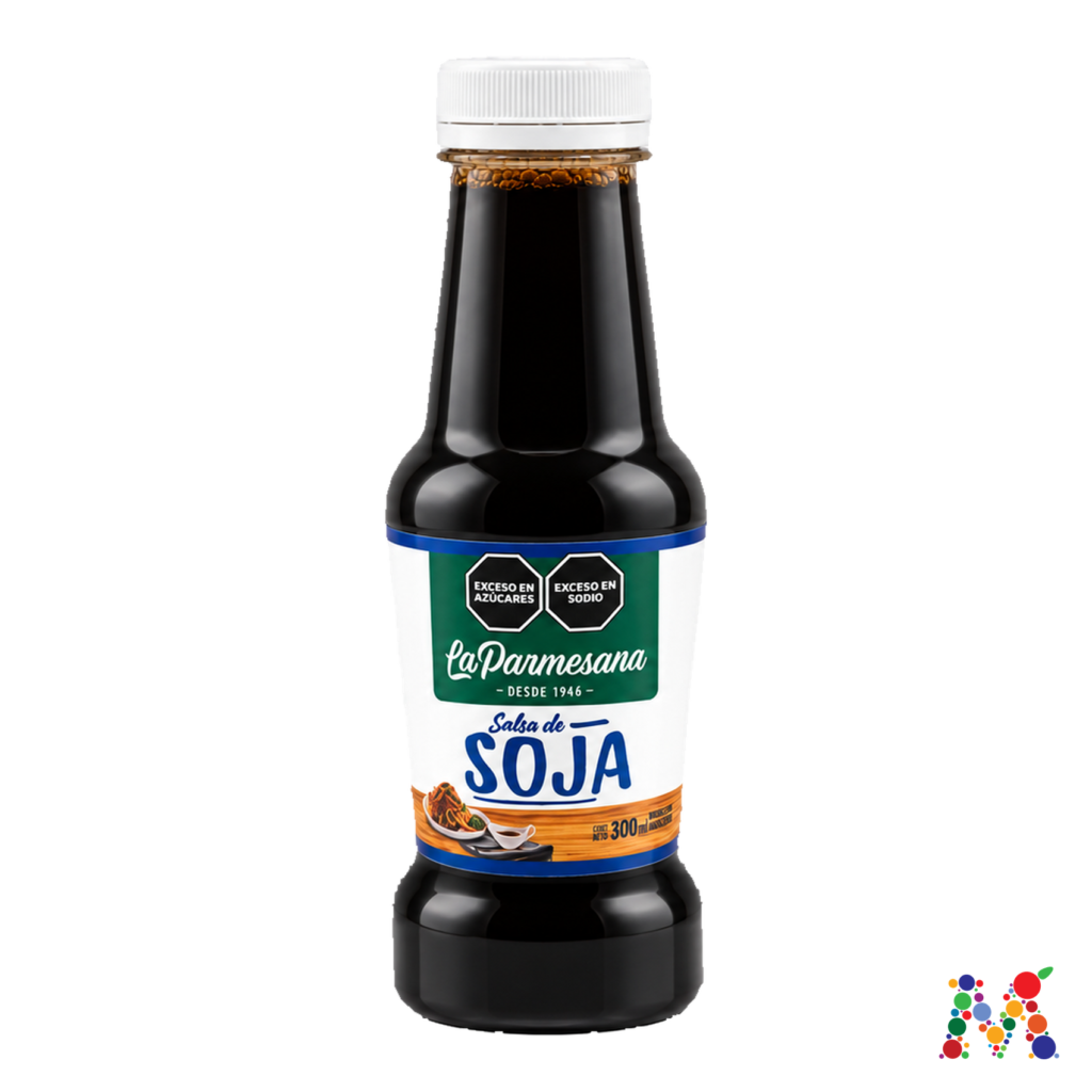 salsa de soja la parmesana 300ml