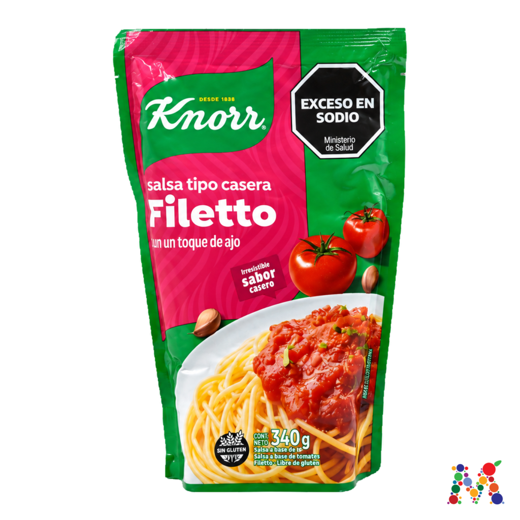 salsa knorr filetto 340g