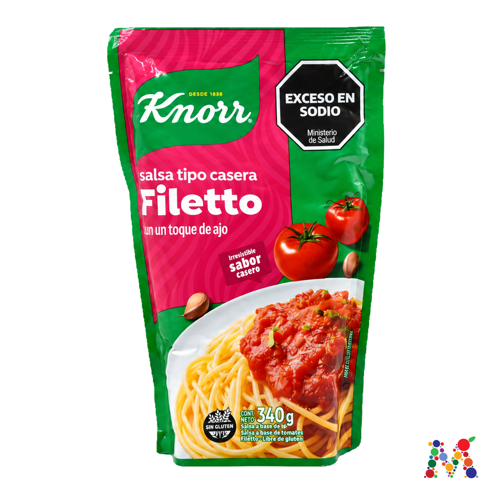 salsa knorr filetto 340g: imagen 1