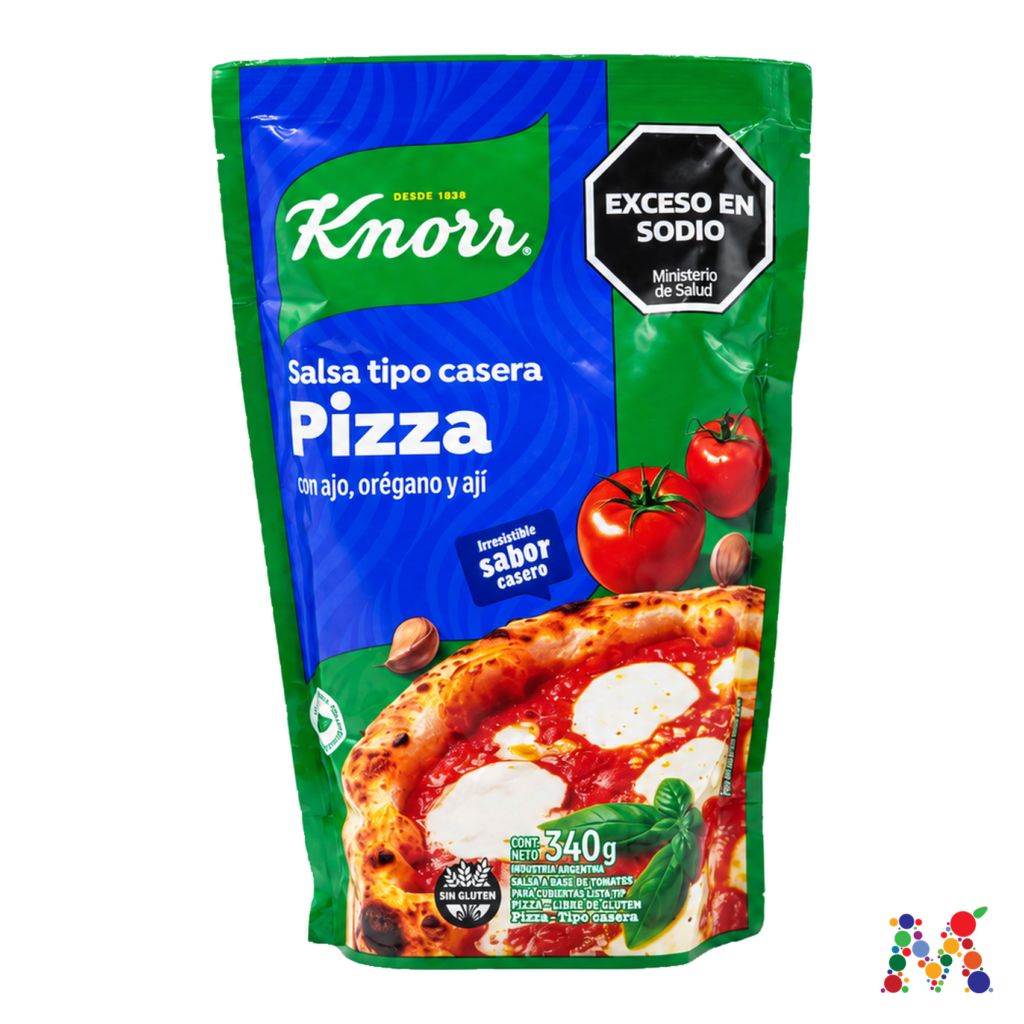 salsa knorr pizza 340g