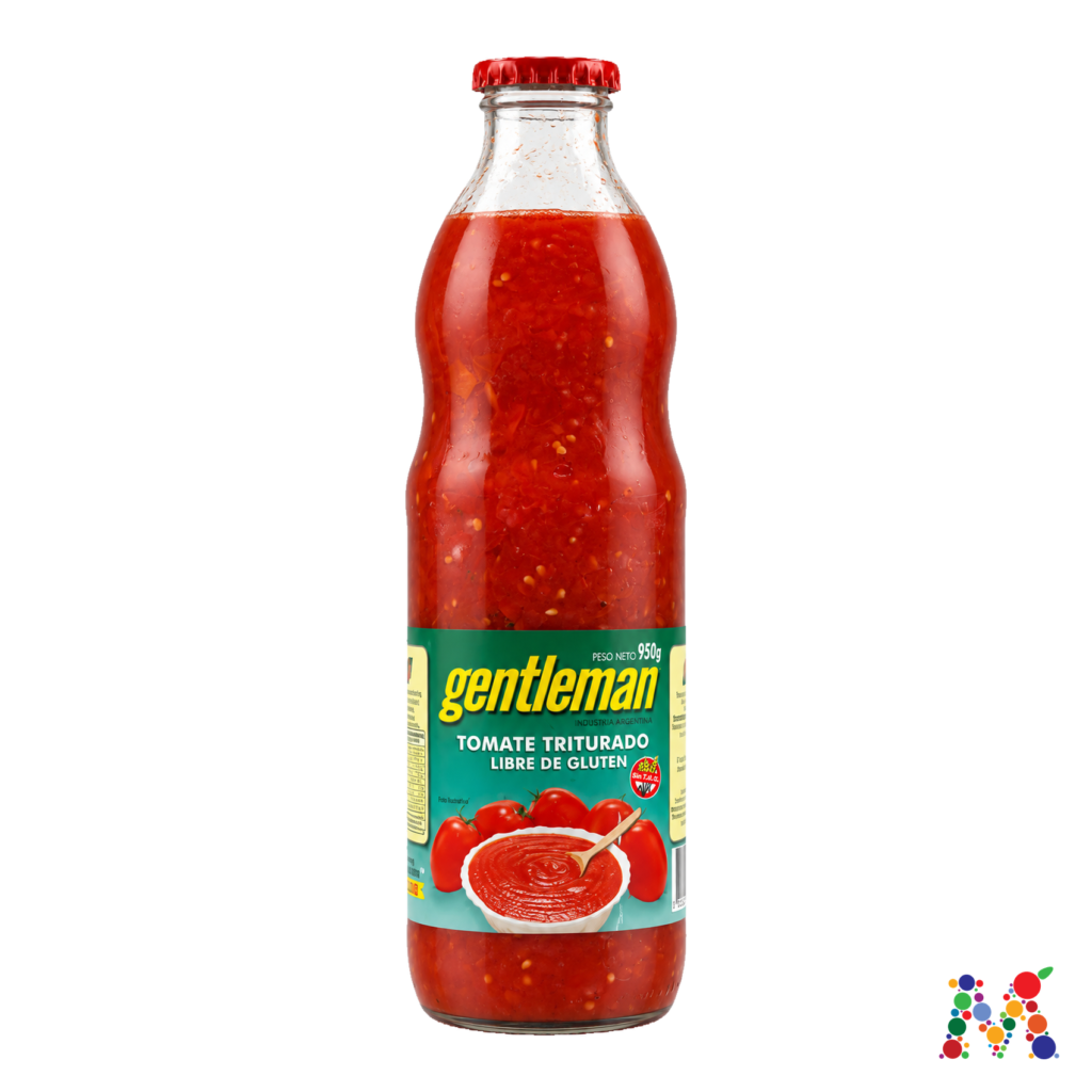 tomate triturado gentleman 950g