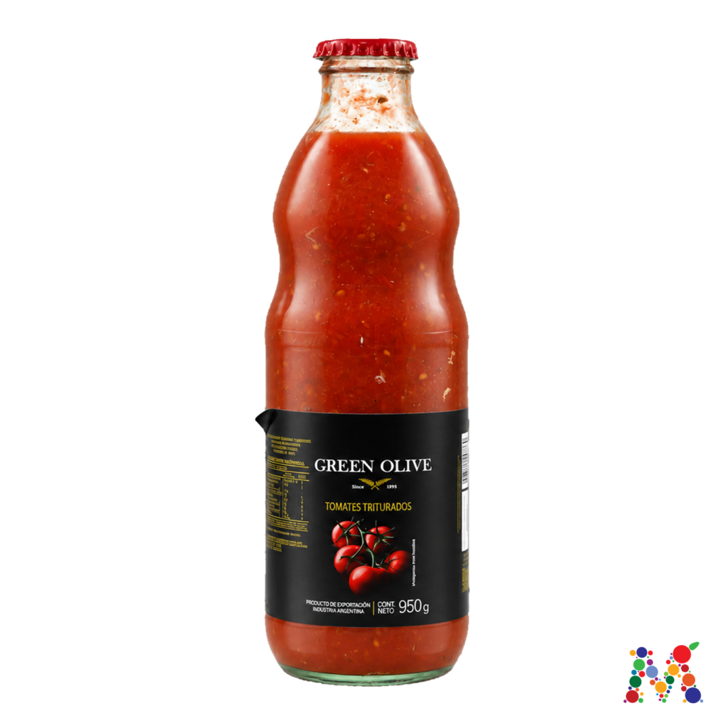 tomate triturado green olive 950g