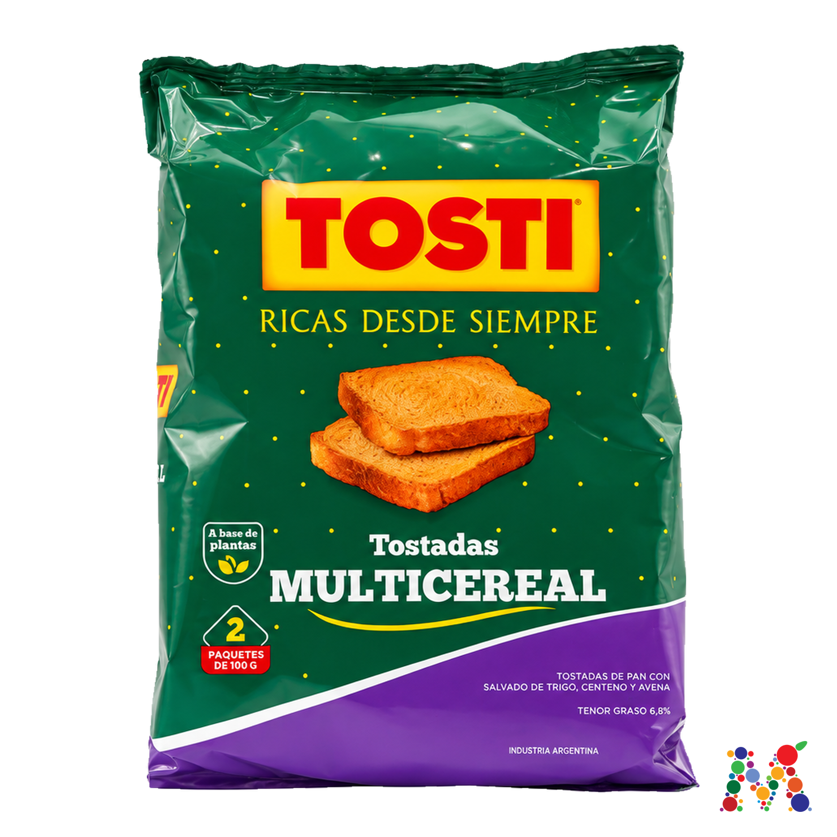 tostadas tosti multicereal 200g: imagen 1