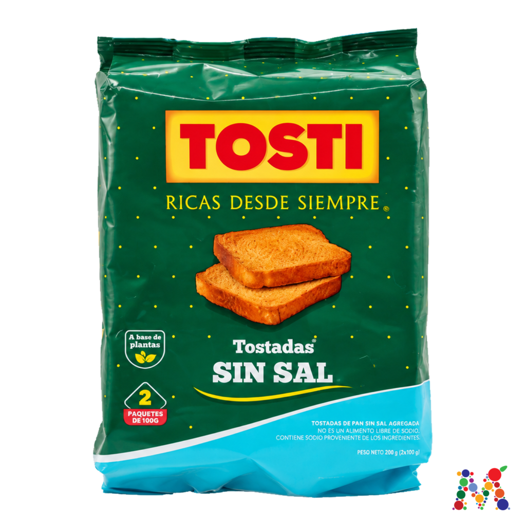 tostadas tosti sin sal 200g