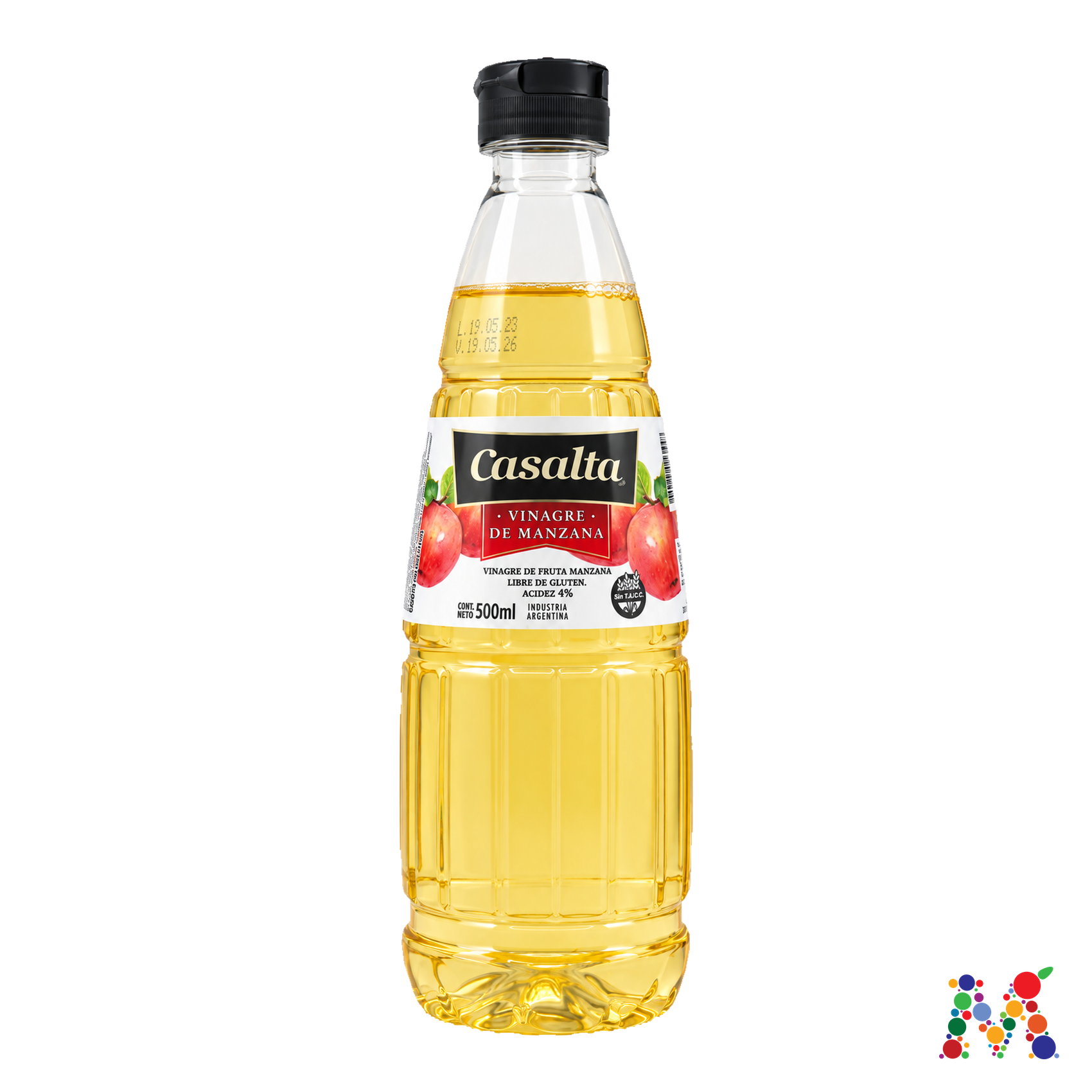 vinagre de manzana casalta 500ml: imagen 1