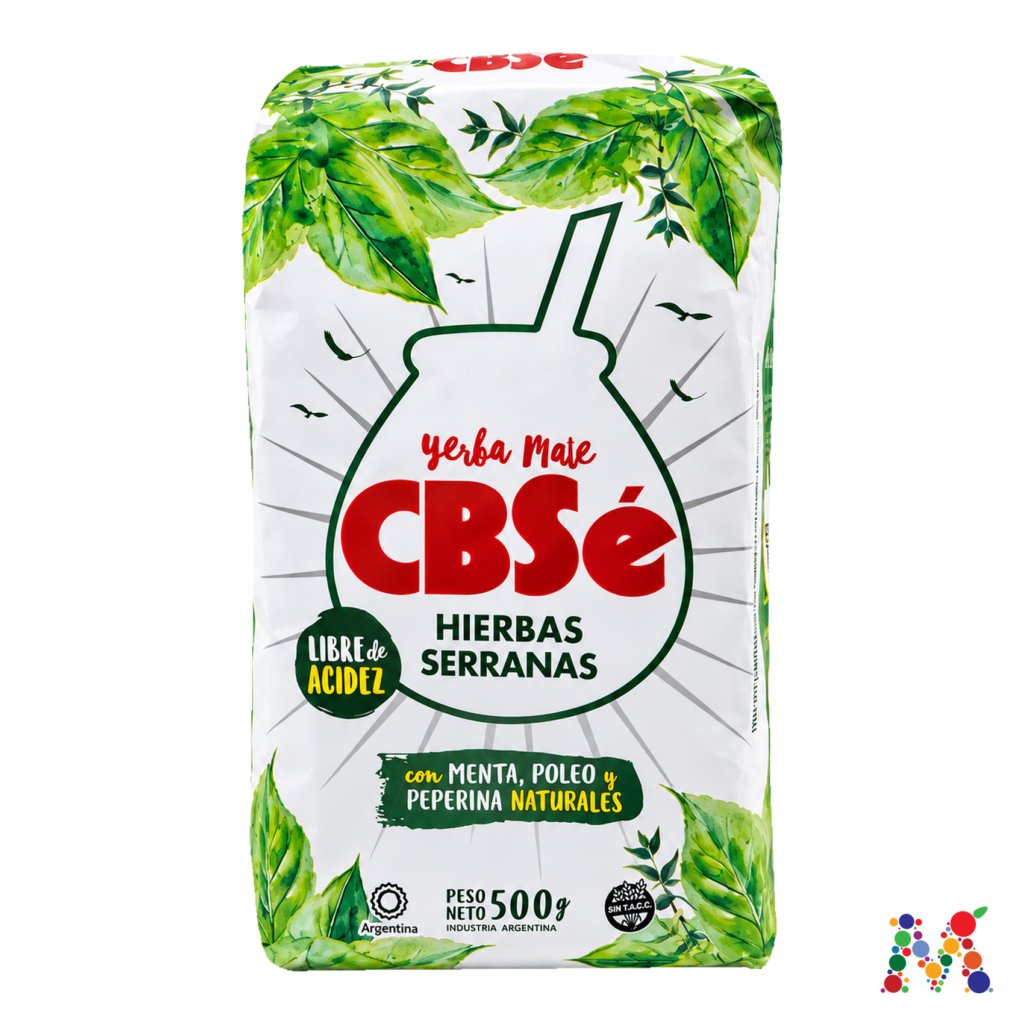 yerba mate cbse hierbas serranas 500g