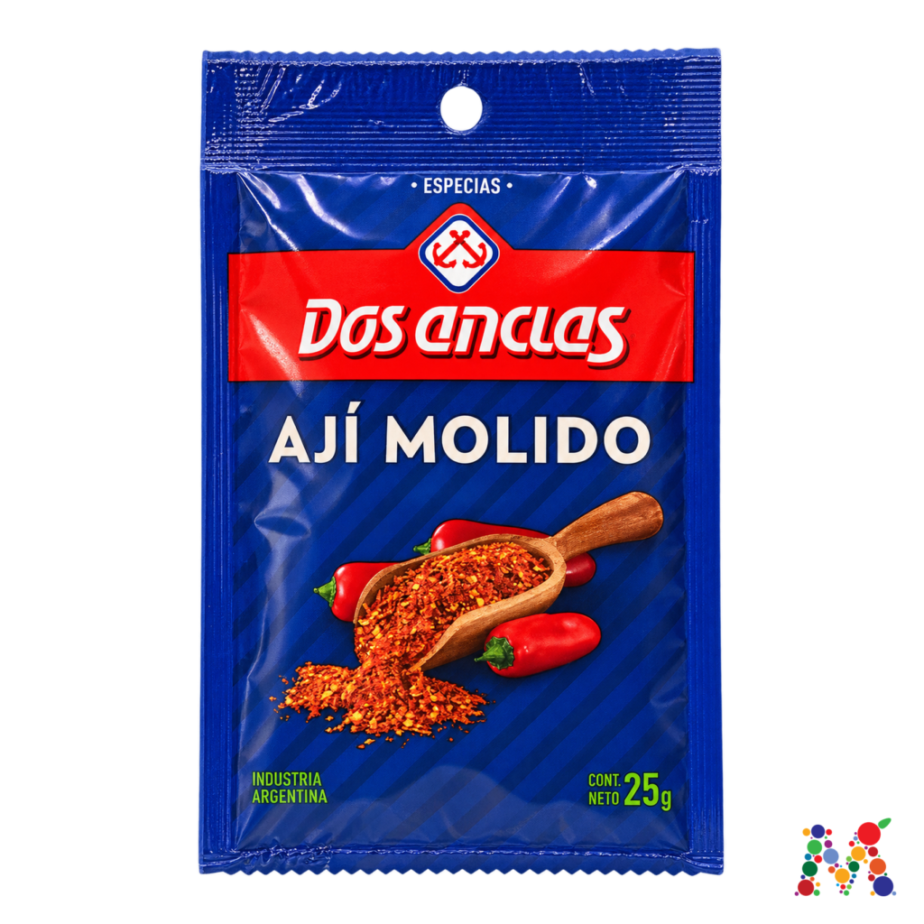 aji molido dos anclas 25g