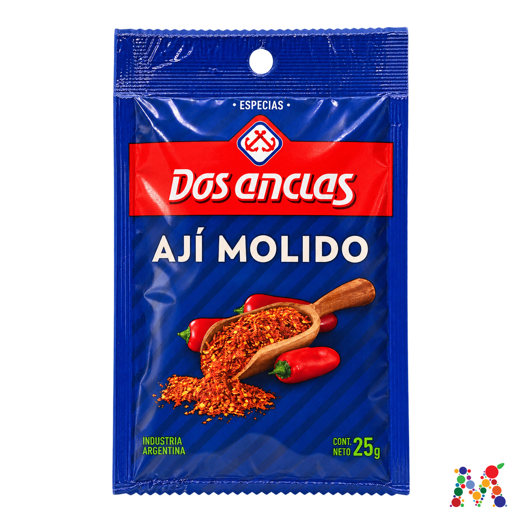 aji molido dos anclas 25g: imagen 1