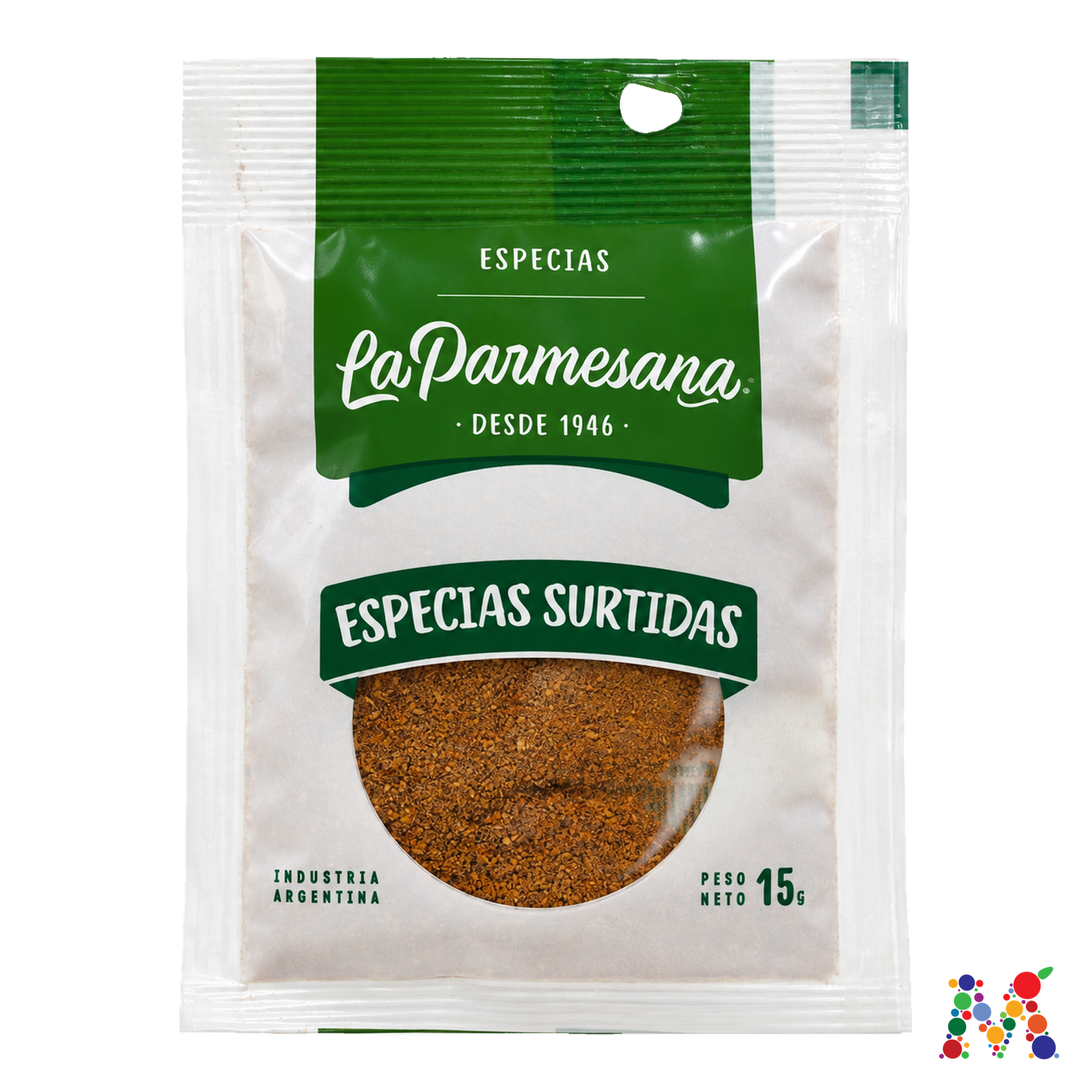 especias surtidas la parmesana 15g: imagen 1