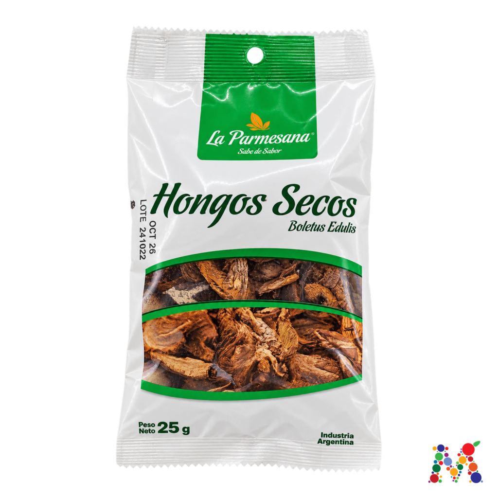 hongos secos la parmesana boletus edulis 25g