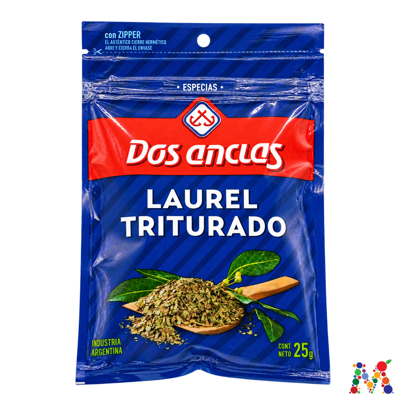 laurel triturado dos anclas 25g: imagen 1