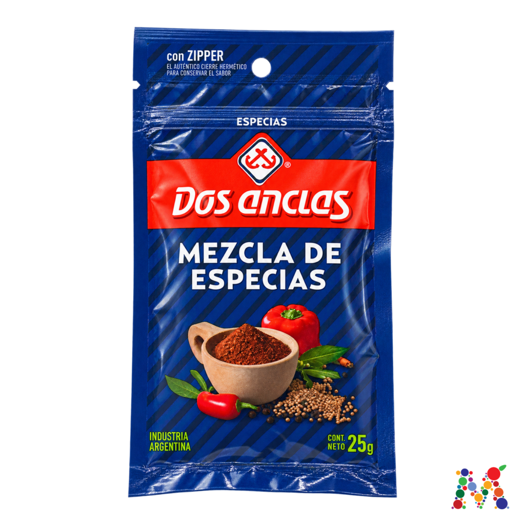 mezcla de especias dos anclas 25g