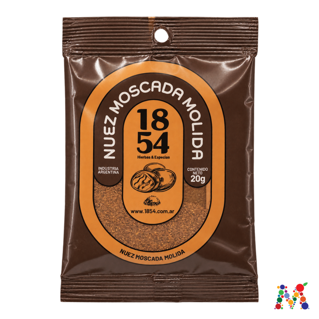nuez moscada molida 1854 20g