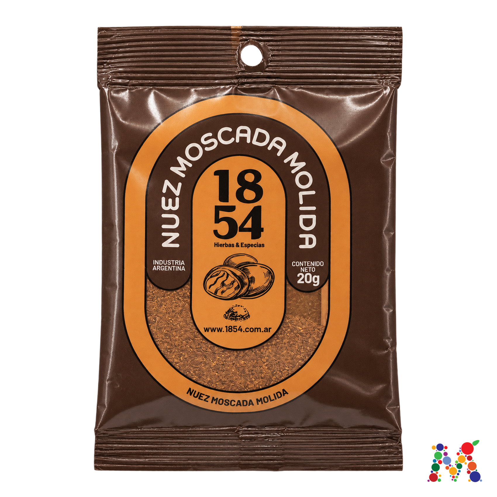 nuez moscada molida 1854 20g: imagen 1