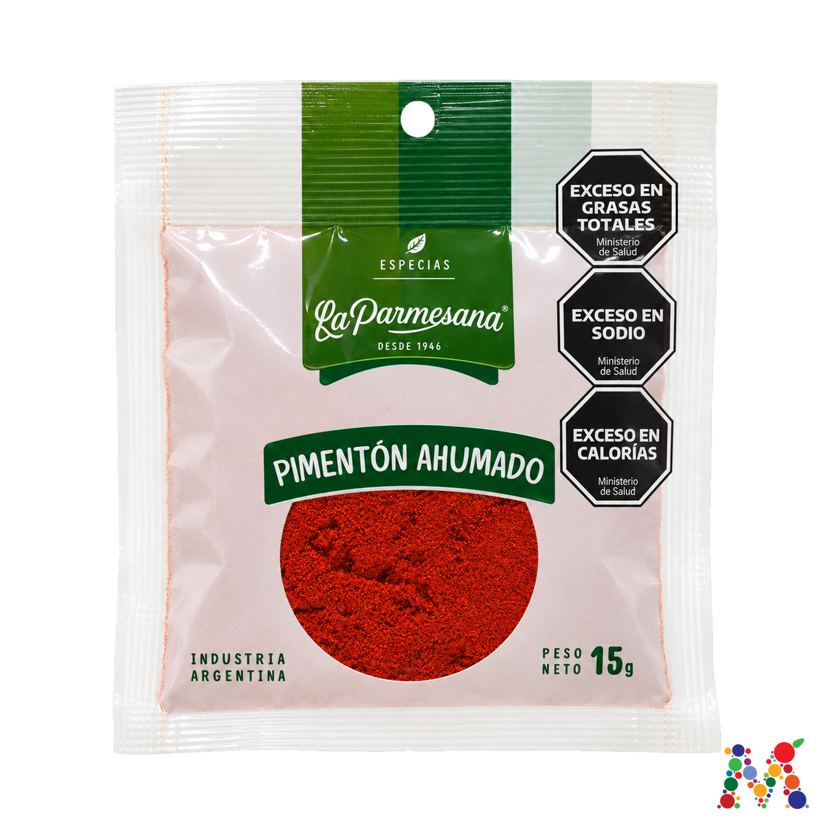 pimenton ahumado la parmesana 15g: imagen 1