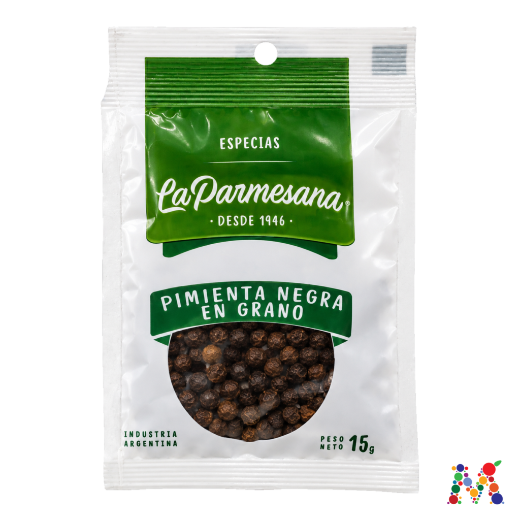 pimienta negra en grano la parmesana 15g