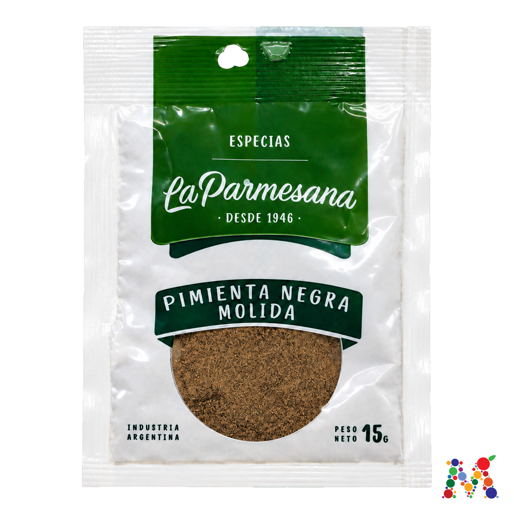 pimienta negra molida la parmesana 15g: imagen 1